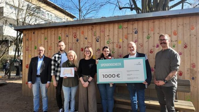 1.000 Euro und ein Lernroboter für MINT Arbeit in der Kita Europaviertel