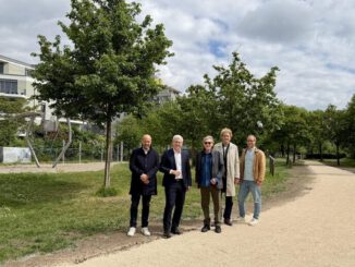Neue Fuß und Radwege in Kastel schaffen direkte Verbindung zur Rheinpromenade