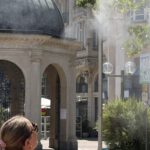 Wiesbaden stellt zwei mobile Sprühnebelanlagen in der Innenstadt auf